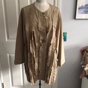 Krista Larson Silk Jacket OSFM